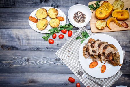  bread plate and bowl of peppers