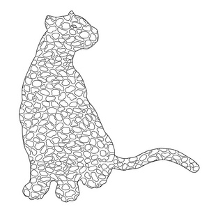 捷豹的猫图片-捷豹的猫素材-捷豹的猫插画-摄图新视界