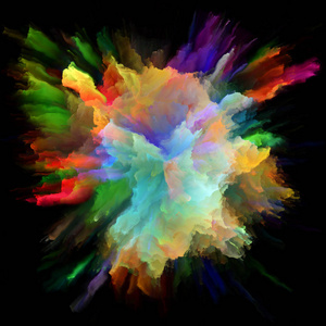 色彩迸发图片