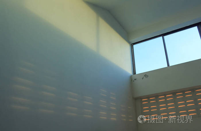 阳光透过窗户光线透过室内抽象背景照片-正版商用图片14fem3-摄图新视