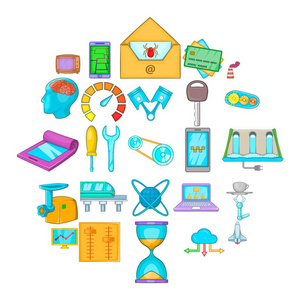 方案图标设置, 卡通风格照片