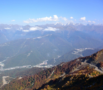 俄罗斯Sochi山脊景色