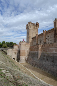 西班牙麦地那著名的古堡城堡