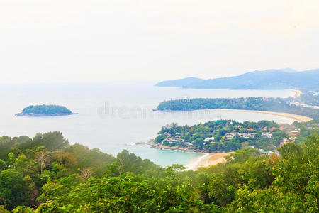 美丽海湾景色