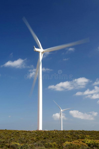 电力风力涡轮机