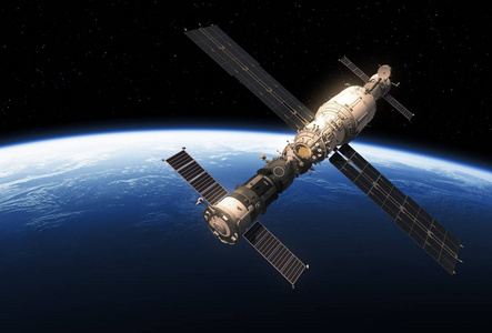 蓝色空间号图片