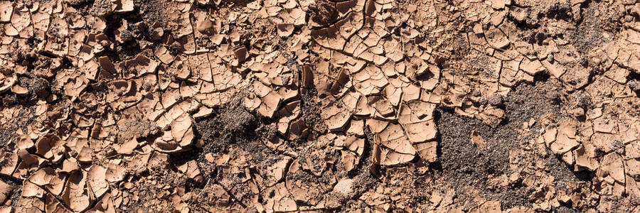 裂开的地面裂开的地面. 地球背景. 全球变暖概念照片