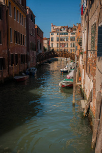 意大利威尼斯风景如画的香奈儿形象
