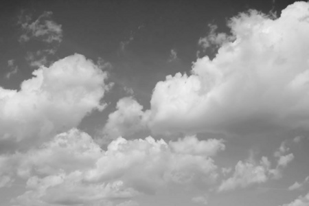 黑白云彩图片