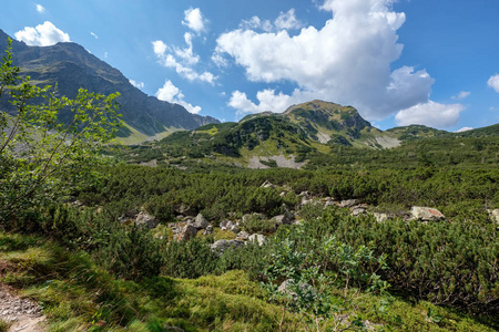 喀尔巴阡山西部，有旅游徒步旅行路线，斯洛伐克塔特拉