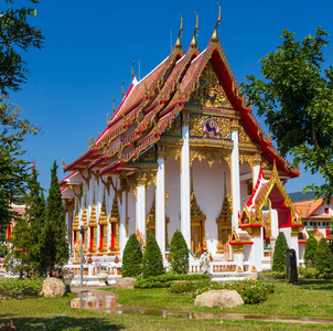 泰国普吉岛的小佛寺