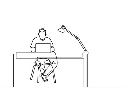 具有社交网络和连接概念的办公桌家庭办公办公桌工作区与银色笔记本和