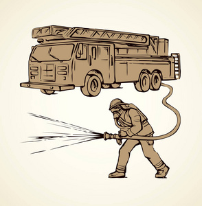 线红墨水手画省齿轮标志图标符号素描现代艺术涂鸦卡通图形剪影风格