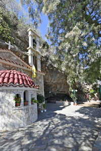 希腊圣阿吉奥斯的公共洞穴教堂，又名达米利斯基萨莫斯村的圣约翰