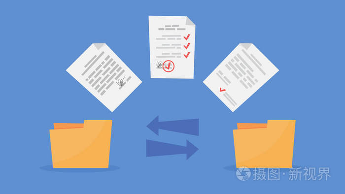 文件夹之间的文件传输.复制文件,交换数据