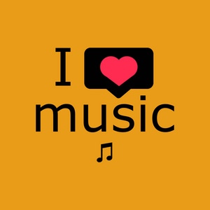 音乐属性的字体图片