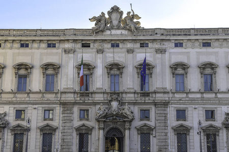 意大利宪法法院罗马意大利宫。