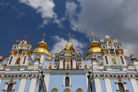 乌克兰基辅市圣迈克尔金殿寺图片