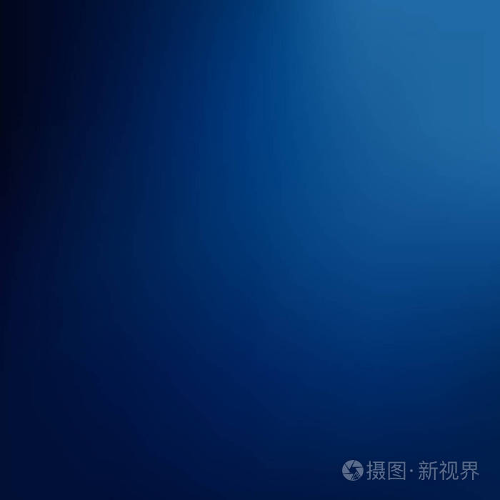 光滑和模糊的深蓝色梯度网格背景. 矢量.