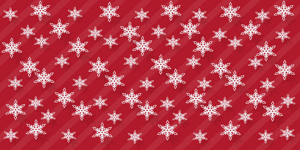 圣诞节和新年假期白色冬季雪花矢量壁纸背景