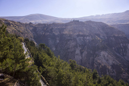 s Qadisha Valley. Landscape of Lebanon.