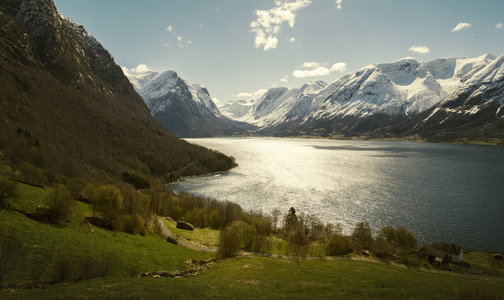 挪威春季景观