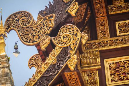 s northern style church at Wat Chedi Liam, one of the ancient te