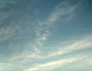 夏天晚上日落的天空