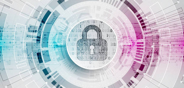 系统隐私保护概念. 保护机制系统隐私. 矢量插图照片