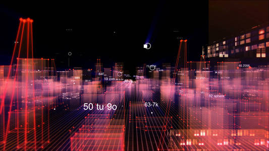 从网络空间信息存储中的数据中抽象出技术数字城市