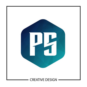 初始ps字母标志模板设计