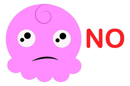 漫画卡通不快乐的人图片