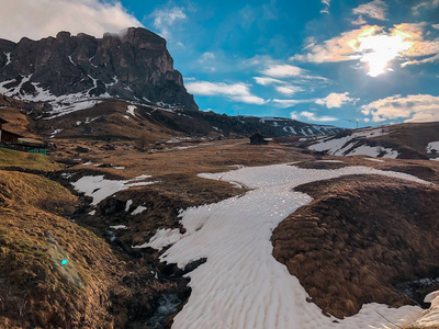 大观雪山图片