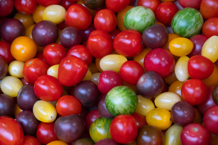 五颜六色的蔬菜市场图片