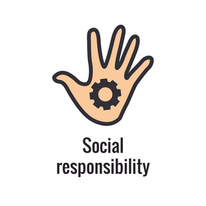 核心价值观大纲线图标照片