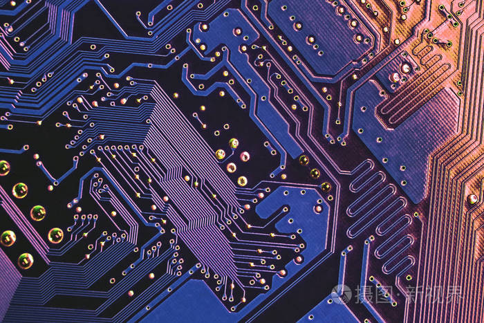 主板数字芯片的背景图像纹理