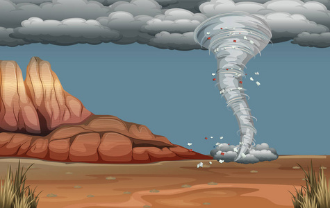 龙卷风沙图片-龙卷风沙素材-龙卷风沙插画-摄图新视界