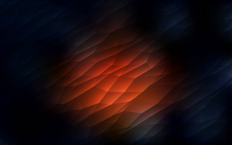 深红色矢量覆盖多边形风格。 带有三角形形状的闪光抽象插图。 模板可以用作背景。