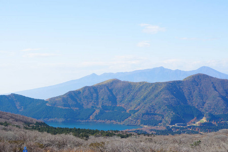 富士山从高视角。