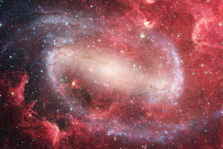 星云是恒星尘埃的星际云。 由美国宇航局提供的这幅图像的元素