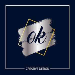 ok字母图片