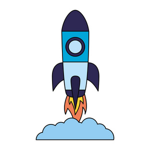 白底火箭白底矢量图火箭发射照片