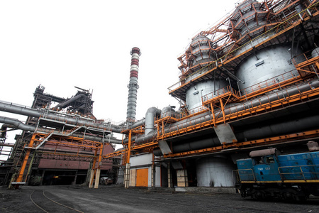 钢铁厂车间.照片