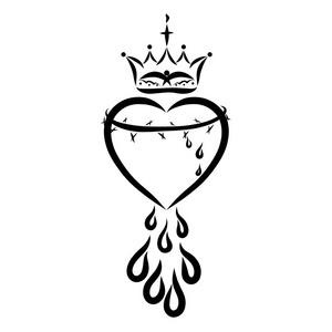 荆棘冠冕图片-荆棘冠冕素材-荆棘冠冕插画-摄图新视界