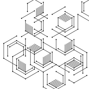 抽象的数字线路