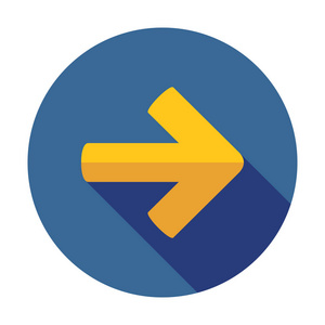 右箭头符号图标照片