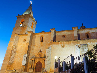西班牙卡斯蒂利亚曼查阿尔巴塞特的拉罗达萨尔瓦多教堂