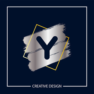 初始字母y标志模板矢量设计照片