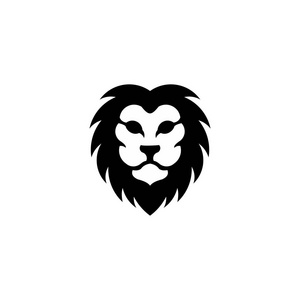 大医管局体育强壮健美狮子插图卡通剪辑标志动物狮子头-矢量 logo