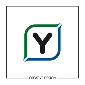 yy初始字母y标志模板矢量设计照片